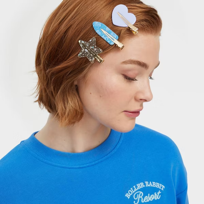 Roller Rabbit x Target Geo Hearts Headband/Wristbands/Clips Set
