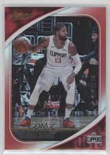 2020-21 Panini Absolute Memorabilia Red 72/199 Paul George #43 0jv5