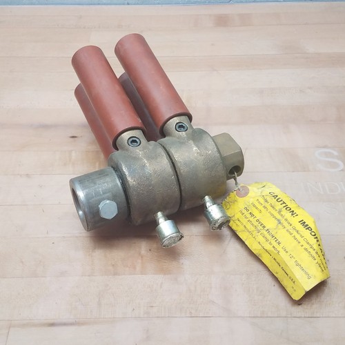 Tweco RG-440 Ground Clamp, Rotary 4-4/0,2 Heads - USED