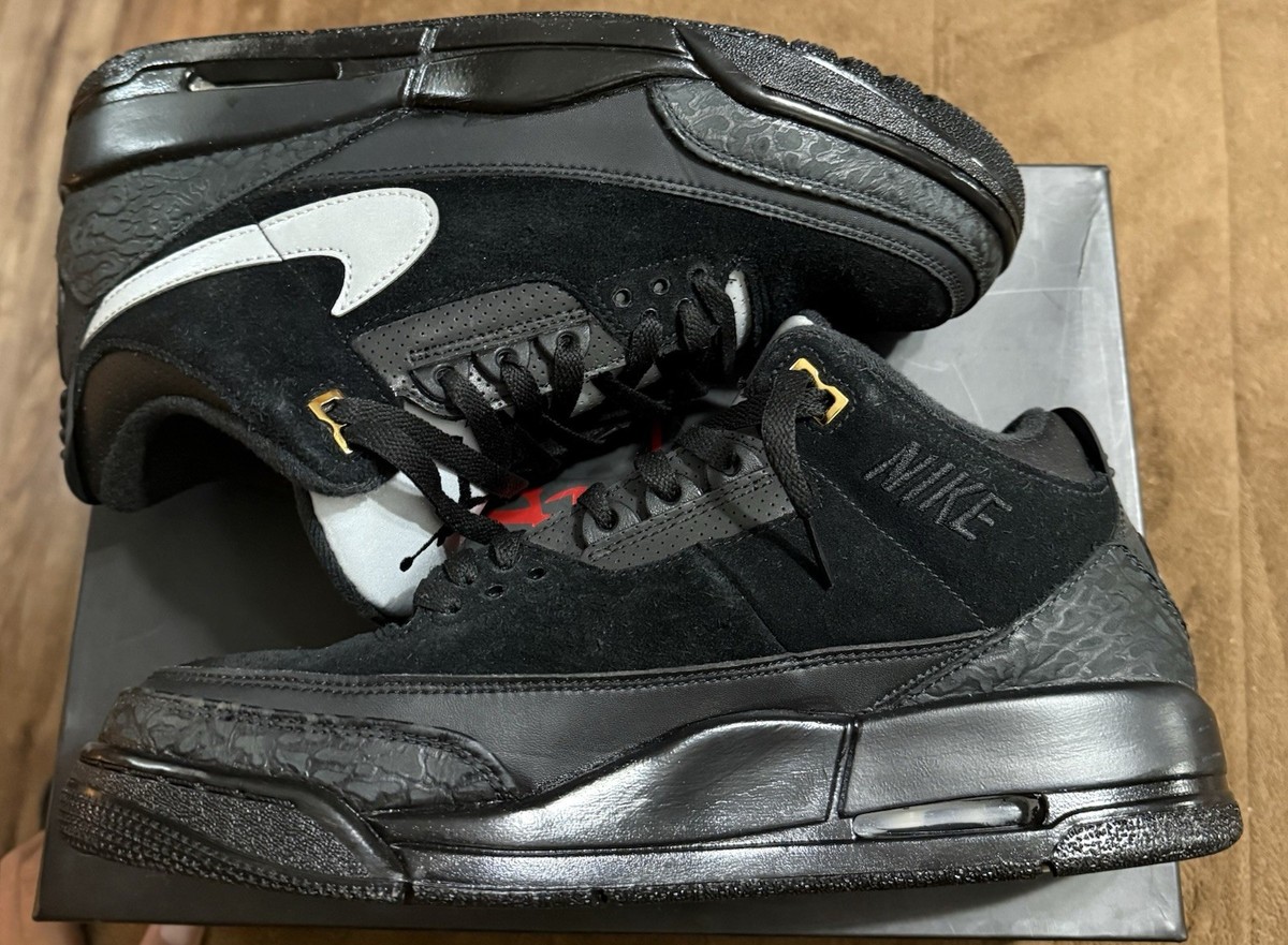 Size 10.5 - Jordan 3 Retro Tinker SP Black Cement 2019 Air Jordan 3 Retro Tinker SP  main image 2