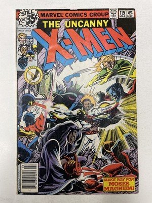 X-men #119 John Byrne Chris Claremont Moses Magnum Proteus 1979 Marvel Comics