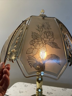 VINTAGE 1970/80'S BRASS 3 POSITION TOUCH LAMP-KOREA | eBay