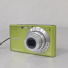 Sony Cyber-shot DSC-W320 Digital Camera 14.1MP 4x Optical Zoom English Test Good