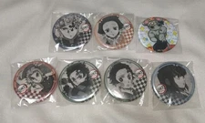 Demon Slayer Rengoku & Tanjiro 7Set Can Badge MIB ufotable Dining Limited