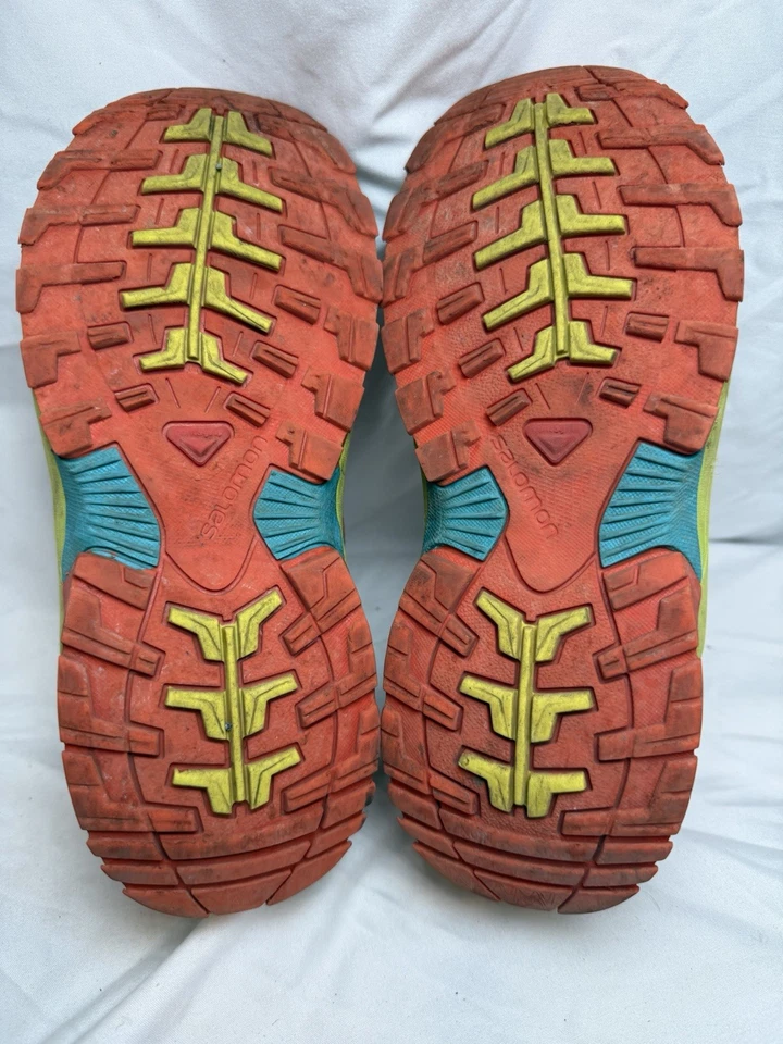 Zapatillas deportivas SALOMON XA Pro Youth 4 36 naranja malla multicolor senderismo Foto 2 de 4