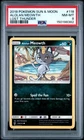 2018 POKEMON SUN & MOON LOST THUNDER #118 ALOLAN MEOWTH PSA 8