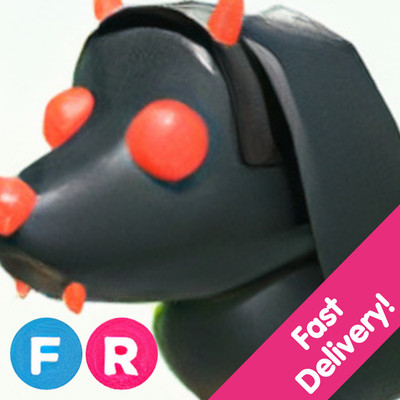 Halloween Evil Dachshund   Fly Ride FR   US Seller Adopt From Me Today