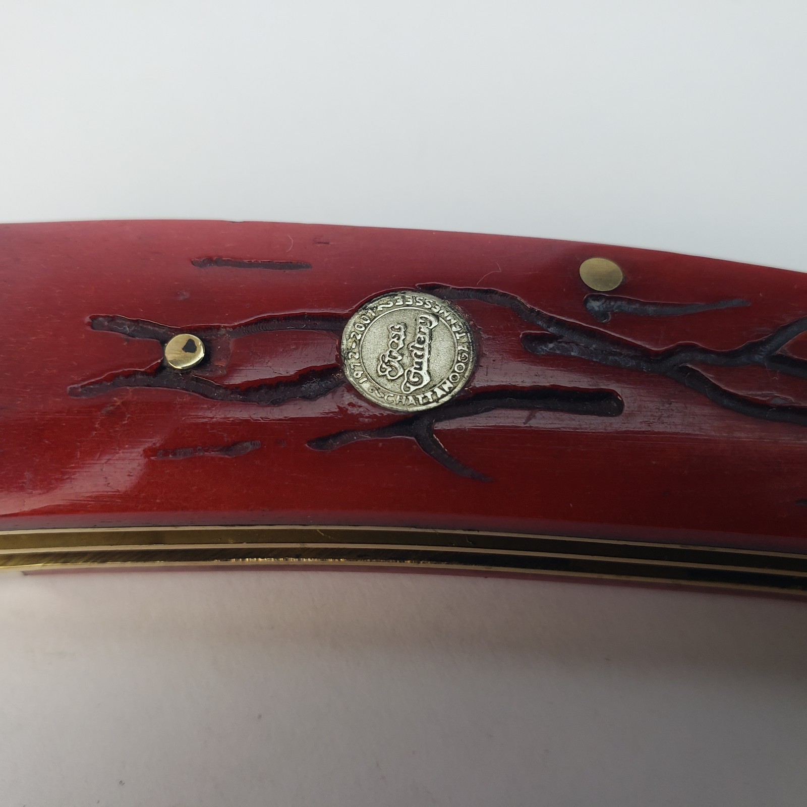 Frost Cutlery 5" 14-177 BDWG 2003   "The President,s Knife"  Master Muskrat  NOS