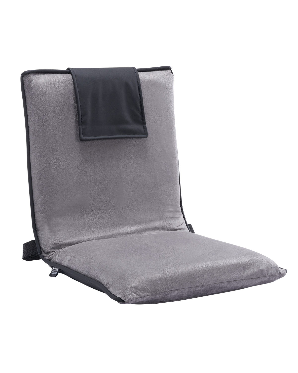 VEVO Floor Chair with Back Support, 6 Adjustable Positions Folding Floor Chair