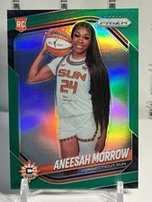 2025 Panini Prizm Aneesah Morrow RC Variation #146 Green Prizm Connecticut Sun
