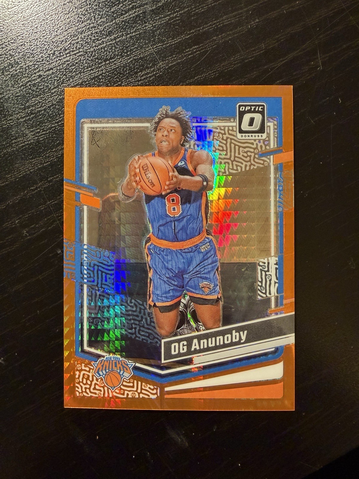 2023-24 Panini Donruss Optic OG Anunoby #191 - COLOR MATCH ORANGE 16/99