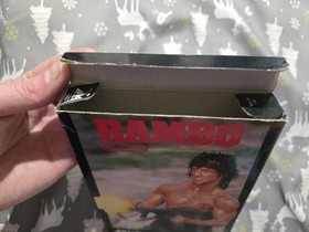 Rambo (Nintendo NES 1988) Circle Seal - BOX ONLY! Great Condition