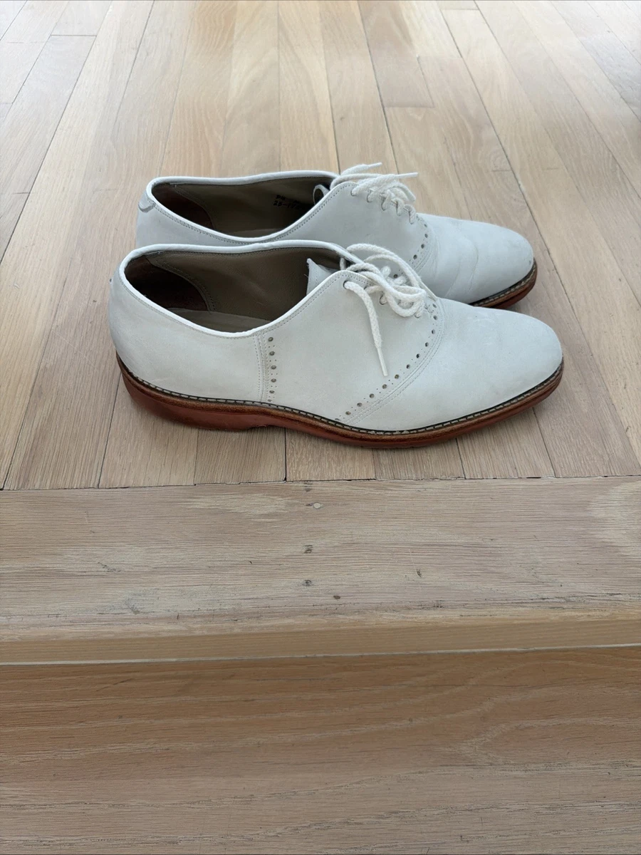 Johnston & Murphy Oxford White Dress Shoes for Men for sale 
