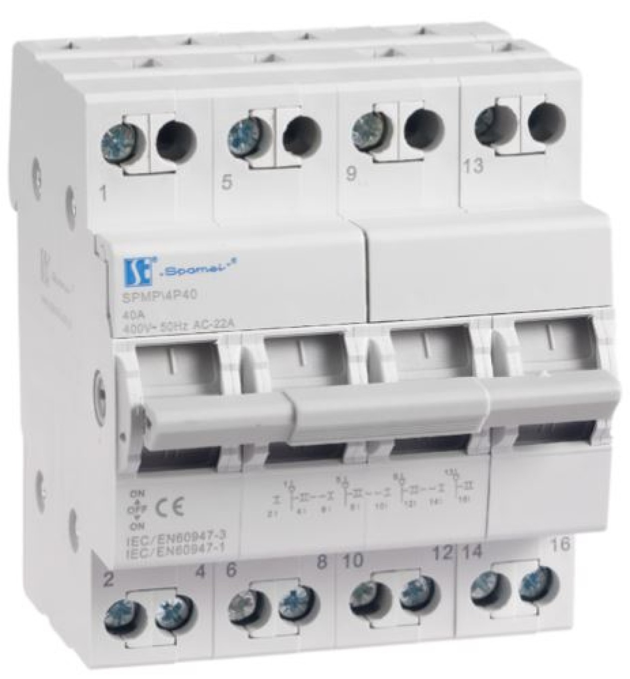 Modular Power Switch I-0-II (Network Unit) SPMP\4P40