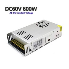 AC 110V/220V to DC 60V 10A 600W Universal Regulated Switching Power Supply Adapt
