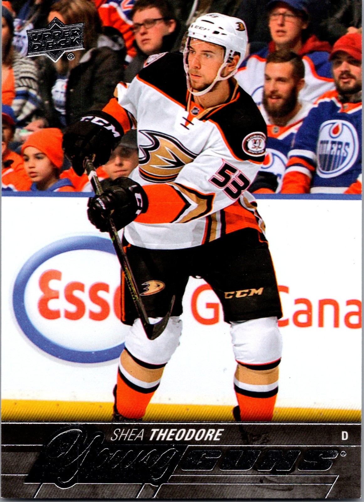 2015-16 Upper Deck Series 2 #495 Shea Theodore Young Guns Card