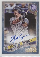 2018 Topps Gypsy Queen Auto Indigo 111/150 Garrett Cooper #GQA-GC Auto 3p9