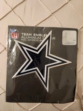 Dallas Cowboys NFL Auto Emblem Aluminum Color Team ProMark