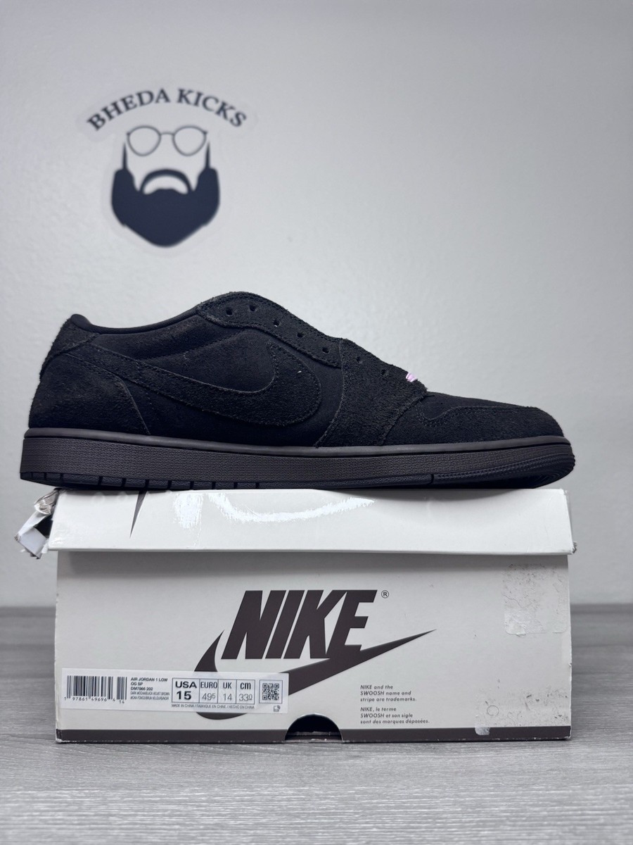 Size 15 - Travis Scott x Air Jordan 1 Retro OG SP Low Velvet Brown