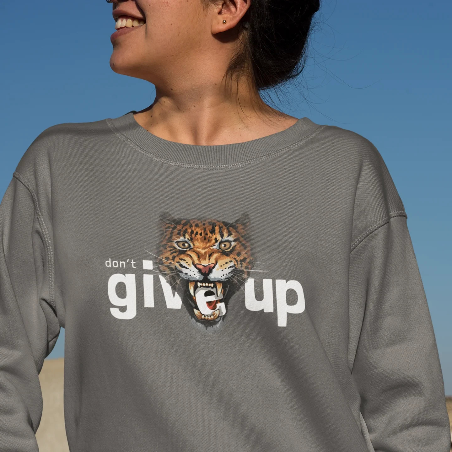 Streetwear Oversized Round neck Sweatshirt for Women | Comfy & Casual Style