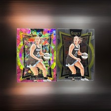 2025 Panini Select WNBA - Concourse Maddy Westbeld #95 Jazz Prizm + Base (RC) M4