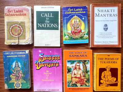 RARE Book Lot x8 Hinduism Mysticism Deity Meditation Spirituality Tantric Mantra