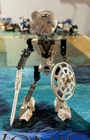LEGO Bionicle Toa Mata Kopaka 8536 (2001) w/ Instructions & Poster, no canister