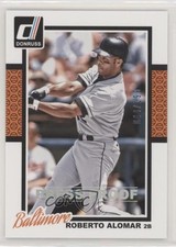 2014 Panini Donruss Press Proof Silver 44/199 Roberto Alomar #186 HOF 0b2