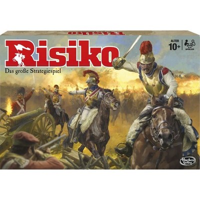 Hasbro Risiko Gesellschaftsspiel für 2-5 Spieler (ab 10 Jahre)
