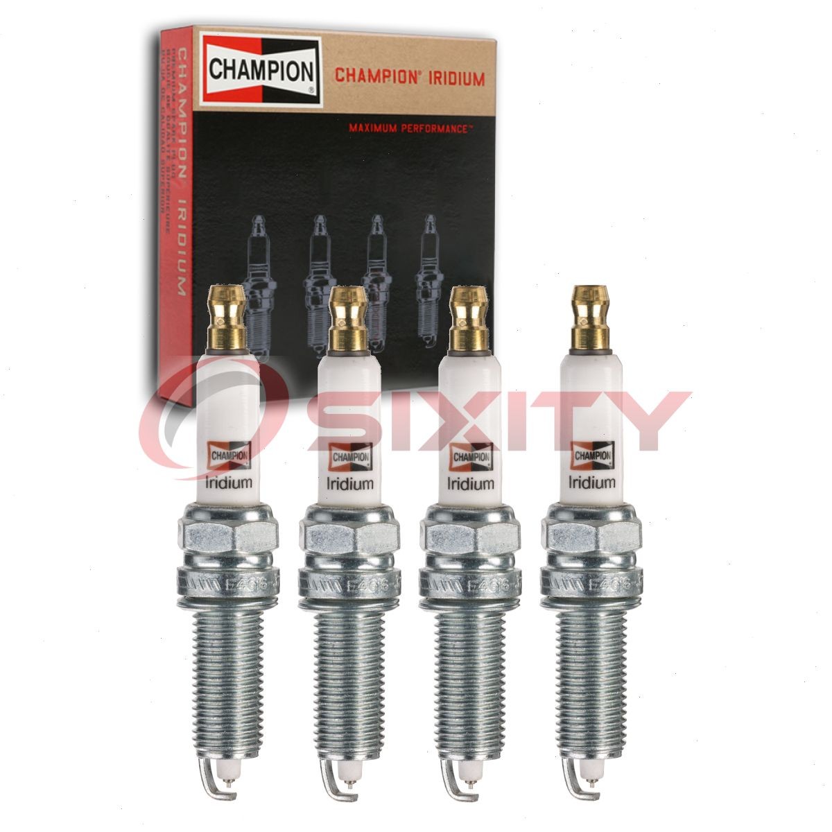 4 pc Champion Iridium Spark Plugs for 2011-2019 Hyundai Elantra 1.4L 1.6L gr
