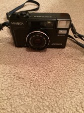 Minolta Hi-Matic AF2 35mm Point  Shoot Film Camera PLEASE READ Description