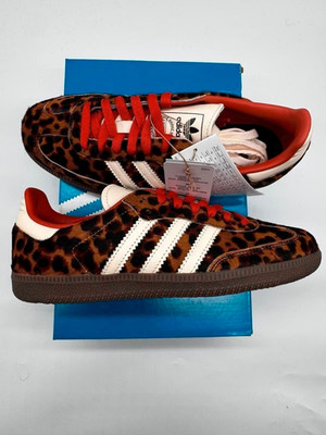 Adidas samba og preloved red JI2734 Leo Print Gr. 36 - 46 NEU OVP HÄNDLER
