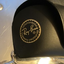 Ray-Ban Black Snap Clamshell Eyeglass Case for Glasses/Sunglasses Unisex
