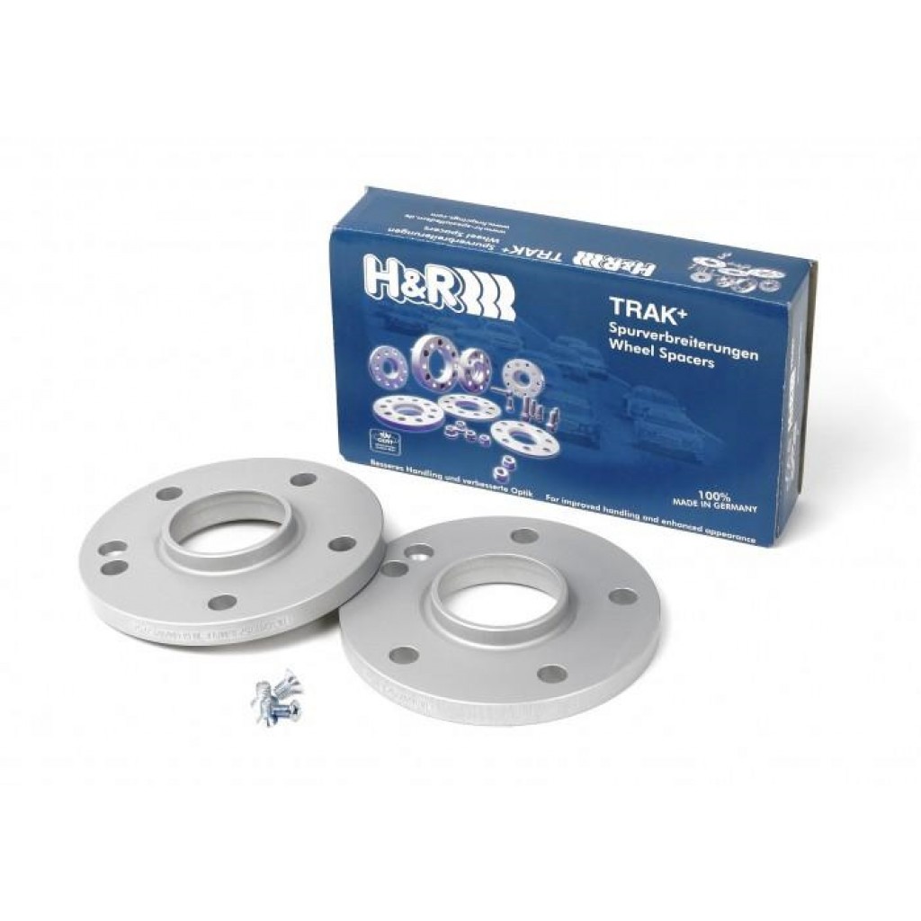 H&R For Bentley Continental 2006-15 DR Black Wheel Spacer Adapter Trak+ 5mm Bolt
