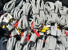 Lot Of 10 Original OEM Nintendo Wii and Wii U Audio Video AV Cable Cord | Tested
