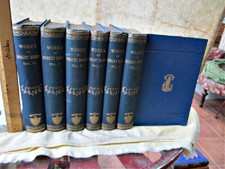 6 Vols. WORKS of ROBERT BURNS, 1891, Never Read