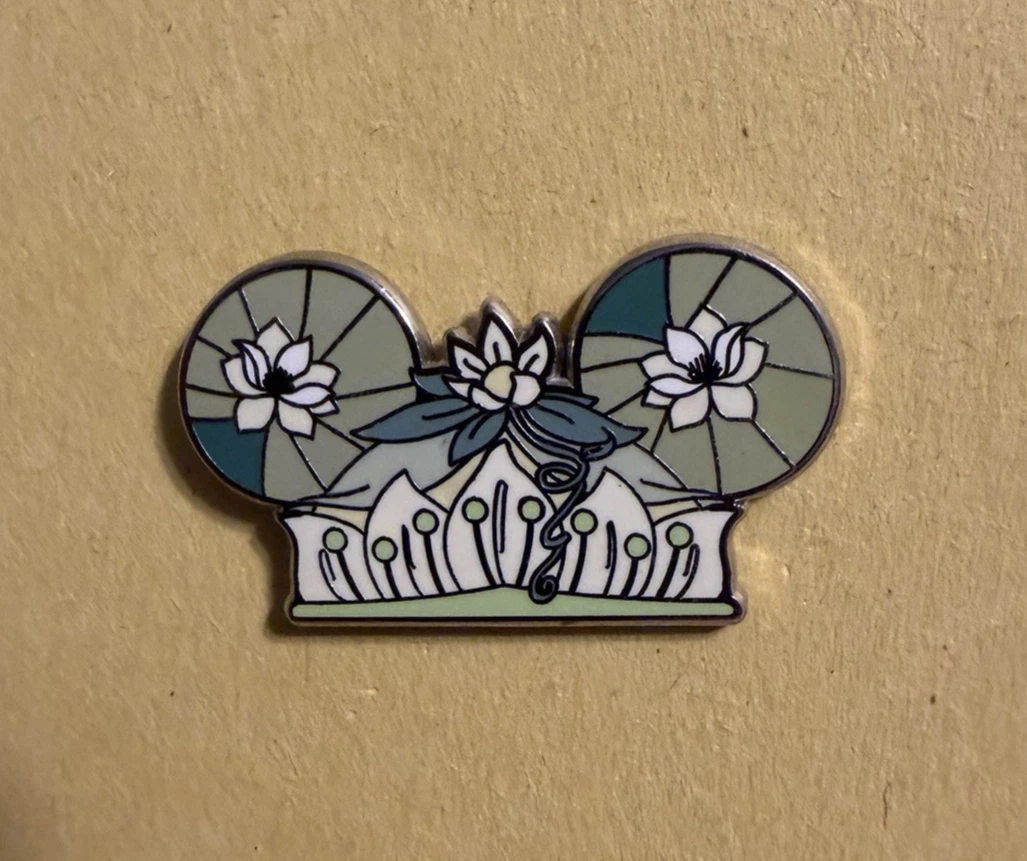 Disney Pin Tiana Character Earhat Series 2 Mystery Princess & the Frog Retired