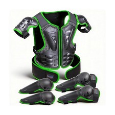 Kids Dirt Bike Gear,Motorcycle Armor Vest Suit for Motocross ATV MTB,Elbow Kn...