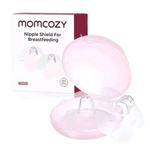Momcozy Contact Nipple Shields, 100 Silicone for Breastfeeding 20mm