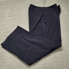 Liz Claiborne Dress Pants Women's Size 10 Audra Trouser Mid Rise Blue EUC