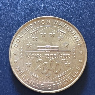 Monnaie de Paris 2000 Collection Nationale Médaille Le Rocher des Aigles