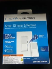 Lutron Diva Smart 150W LED Dimmer Switch - White (DVRF-PKG1D-WH-R)