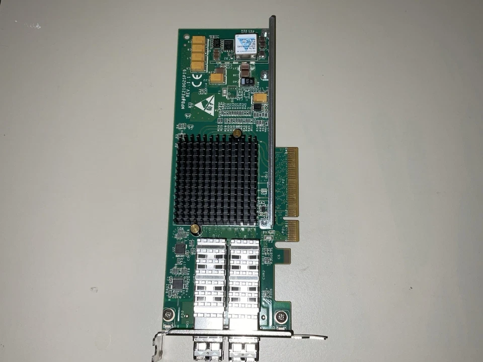 Silicom PE210G2SPI9B-XR-LP Dual-Port Fiber SR 10 gb Eth PCI Server Adapter - Image 2 of 4