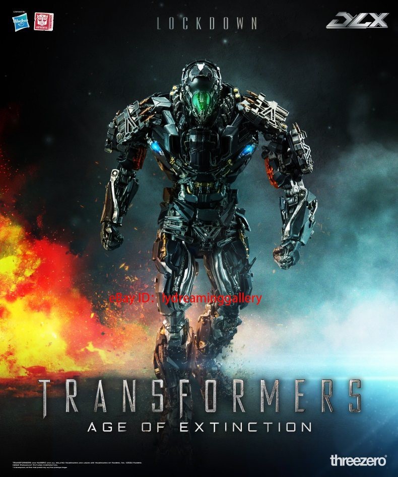 ThreeZero Transformers Lockdown 8.2Inch Limited Collectible Action Figure