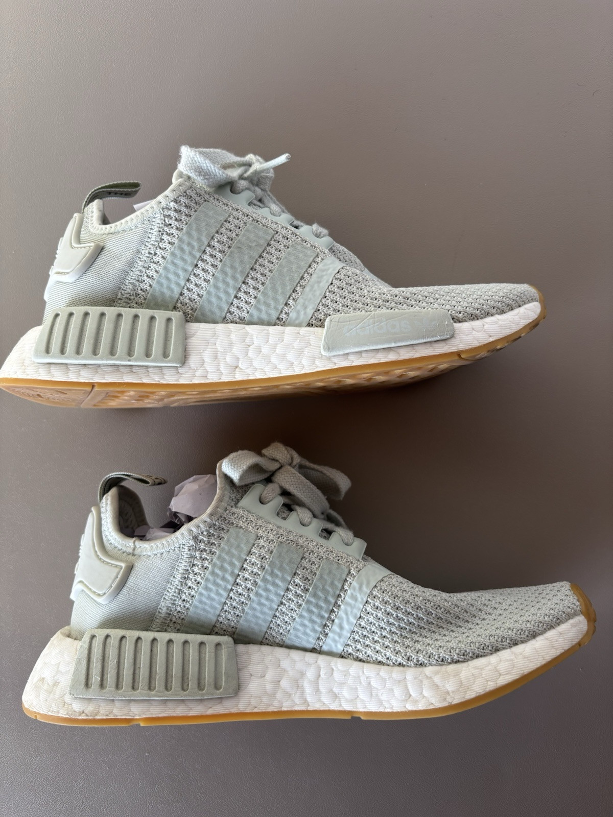 SAOLA Adidas EG2936 taglia 4 5 verde come nuovo sneakers sportive scarpe da corsa atletica