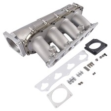 For Honda Civic Si Acura Rsx 2.0 Tsx 2.4 K20a2 Ultra Race Intake Manifold Silver For Honda Civic Si Acura Rsx 2.0 Tsx 2.4 K20a2 Ultra Race Intake Manifold Silver