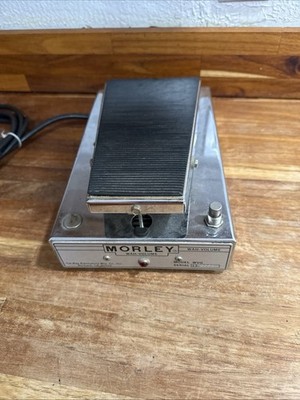 Morley Power Wah volume PWF Vintage Old Guitar Effects Pedal Rush, Aerosmith