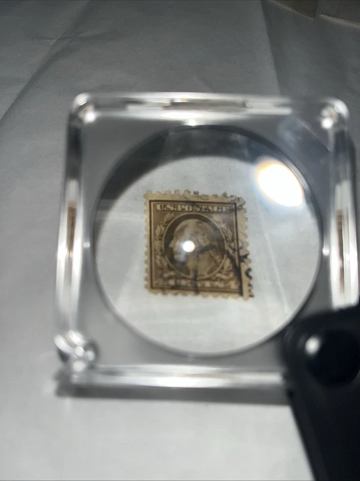 1914-15 US Stamps Scott # 427 George Washington 4-cent Brown Stamp Post Marked  - Image 2 of 2