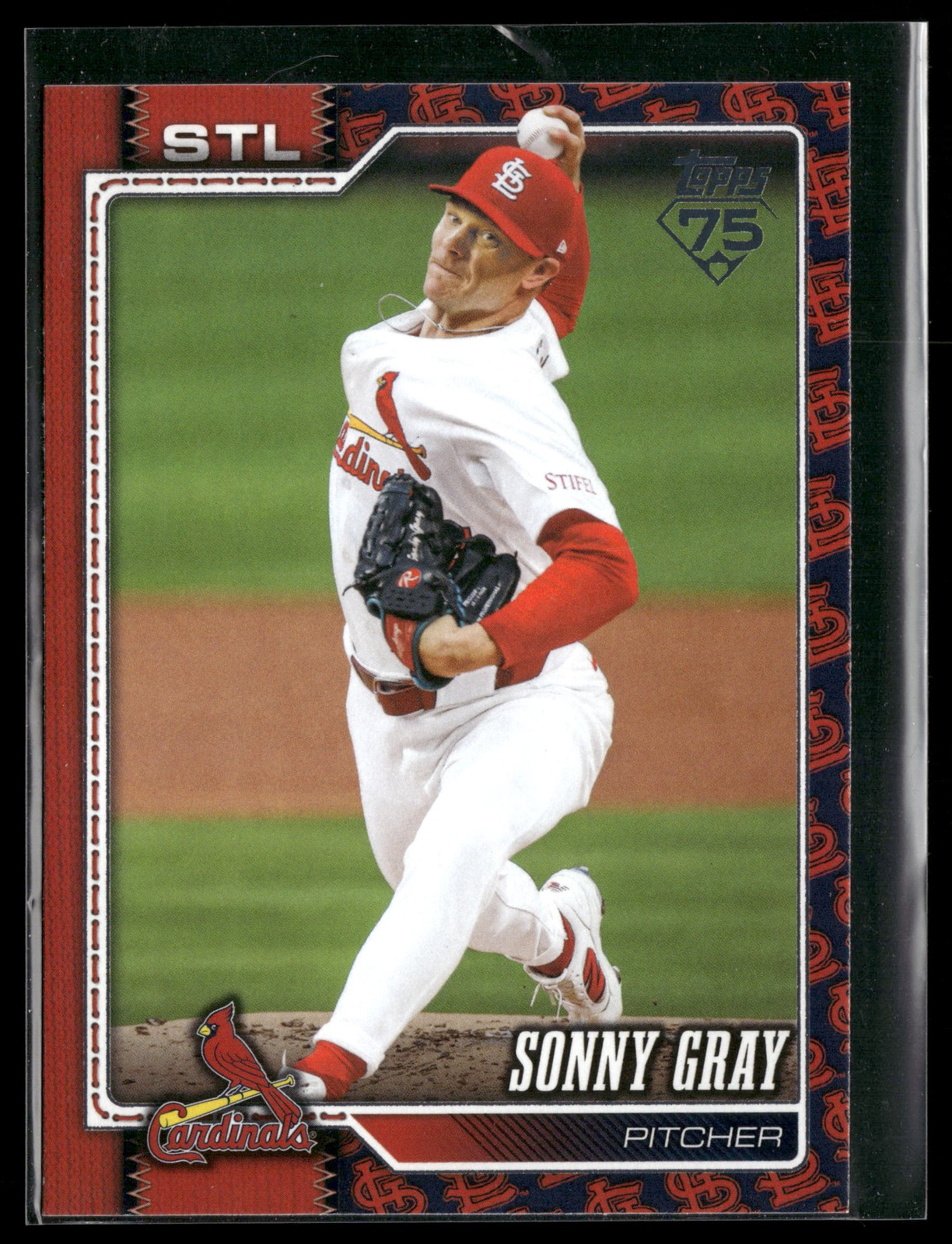 2026 Topps #40 Sonny Gray 75 Years of Topps #/75