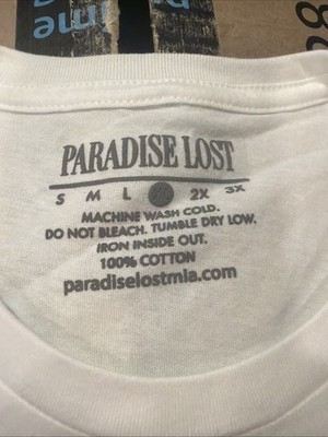 Paradise Lost Everything Is Temporary Men s White Tee Size Large
